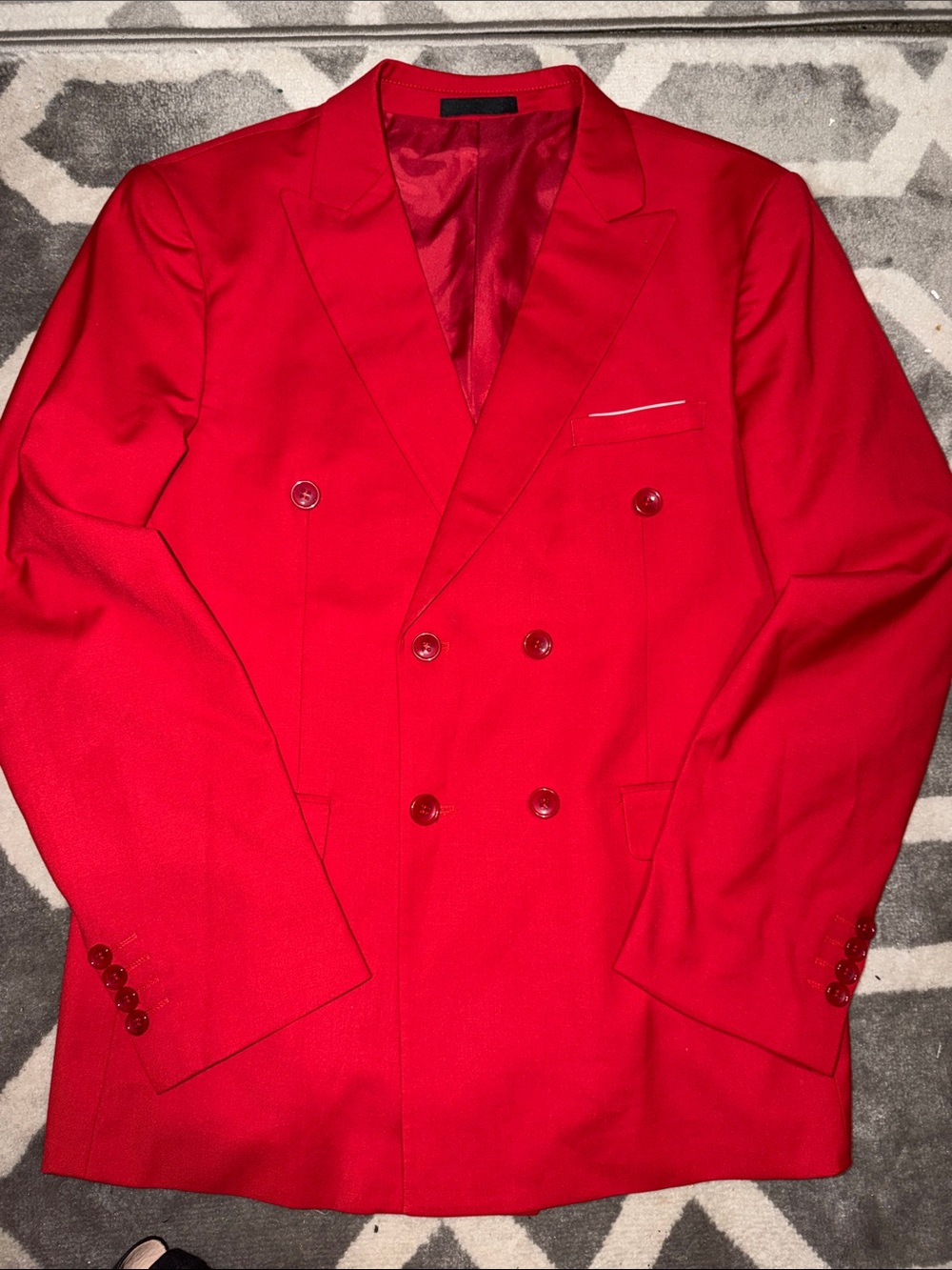 Men’s 40R dark red blazer / NEW